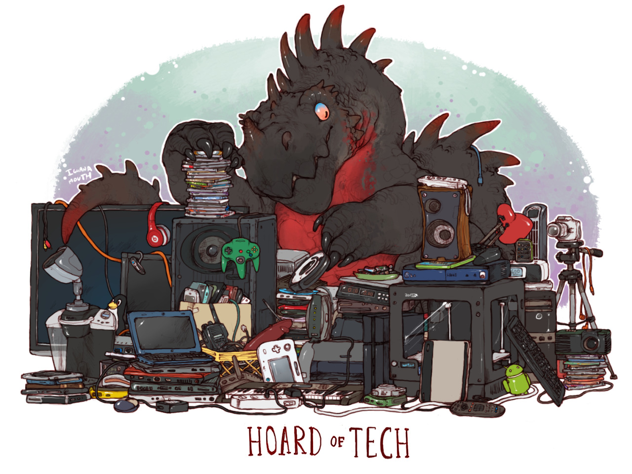 example picture that I thought of when making this artwork